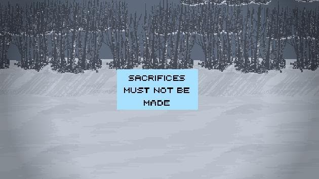 Sacrifices must not be made