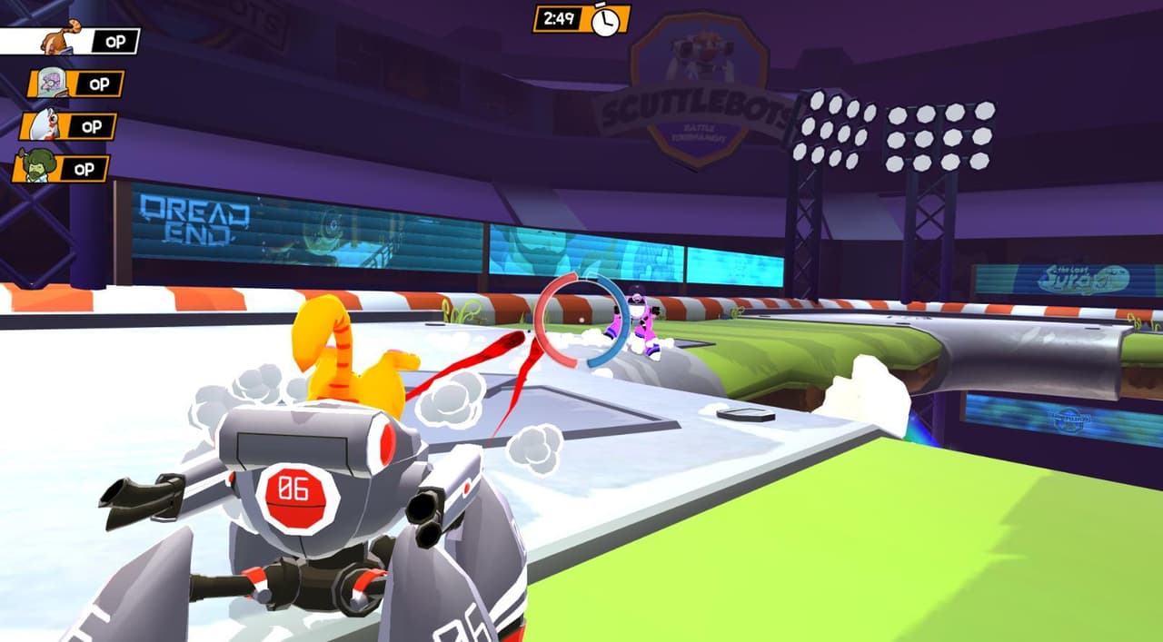 Scuttlebots - Battle Tournament screenshot 2