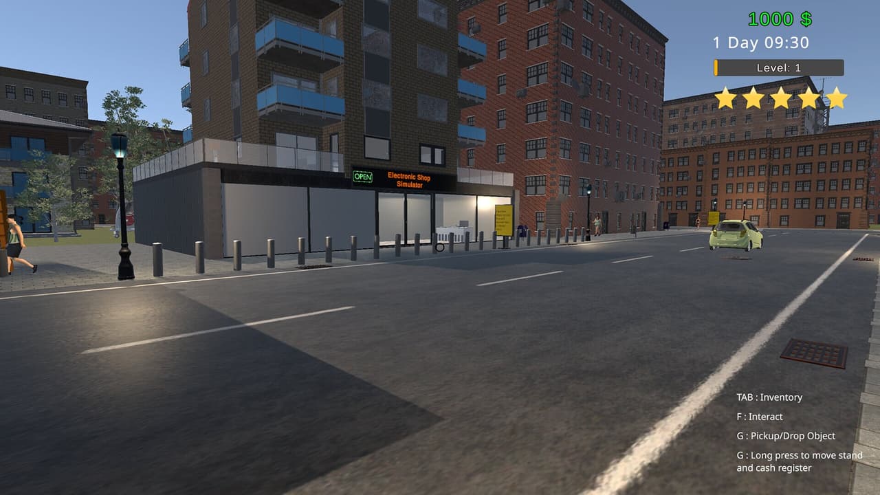 Electronic shop simulator screenshot 2