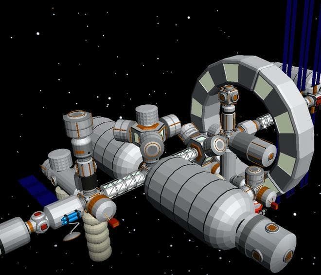 Space Station Builder (Demo) screenshot 3