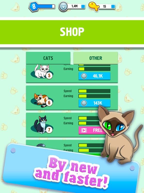Merge Cats: Idle Tycoon! screenshot 5