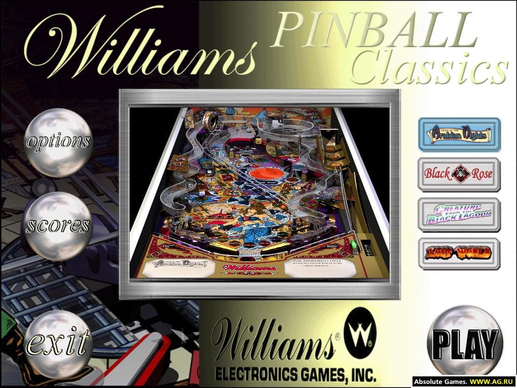 Williams Pinball Classics (2001) screenshot 5