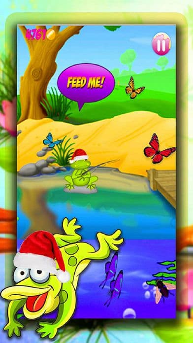 Insects Fishing With Santa - Clause