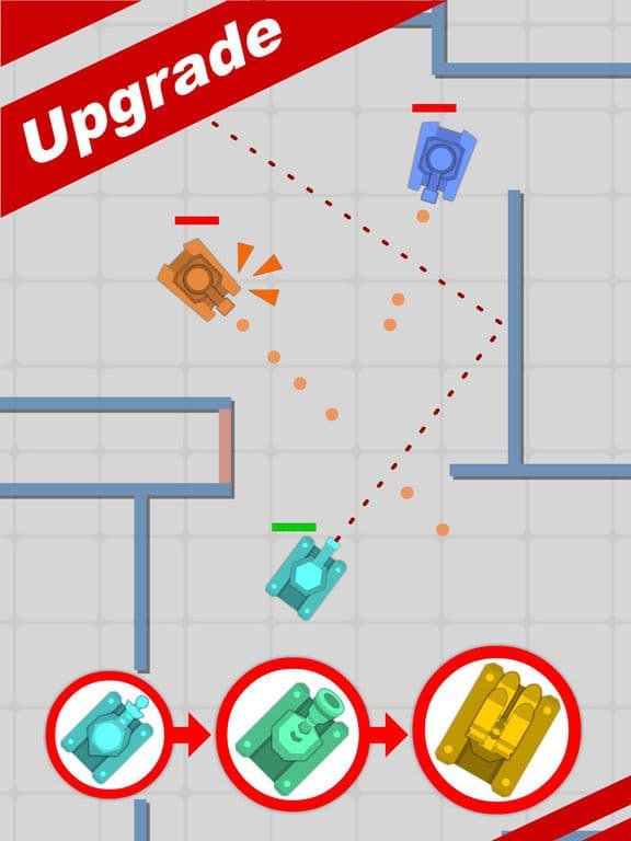 Pocket Hero 2-Tanks Battle screenshot 2