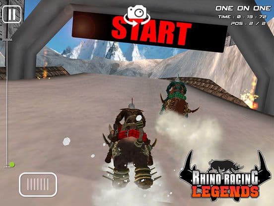 RHINO RACING LEGENDS - ( Top Free Addictive Arcade / Action 3D Animal Racing Fun Game )