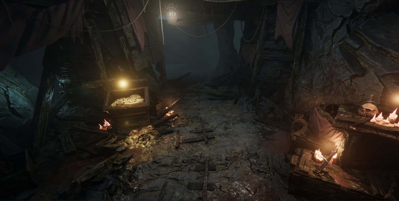 Abandoned Mining Tunnel Interactive Scene screenshot 3