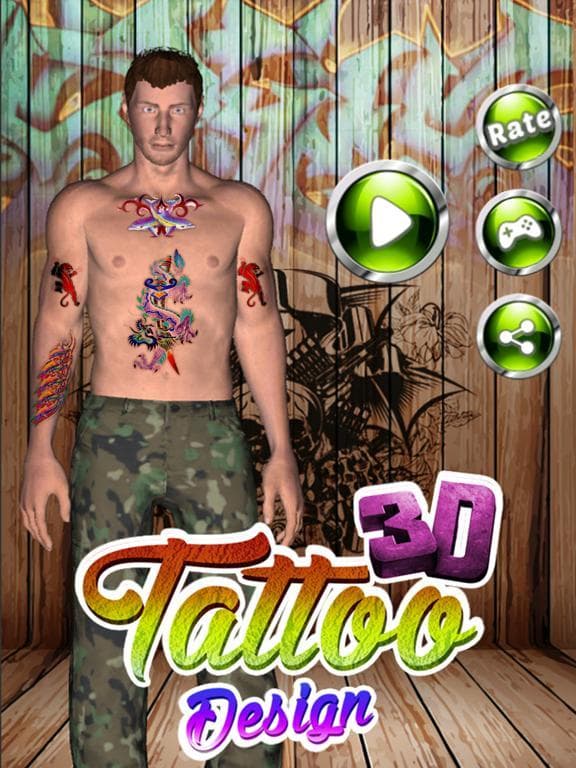Tattoo Design 3D Master Pro