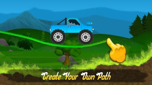 Mountain Hill Racing: Road Draw Rider screenshot 2