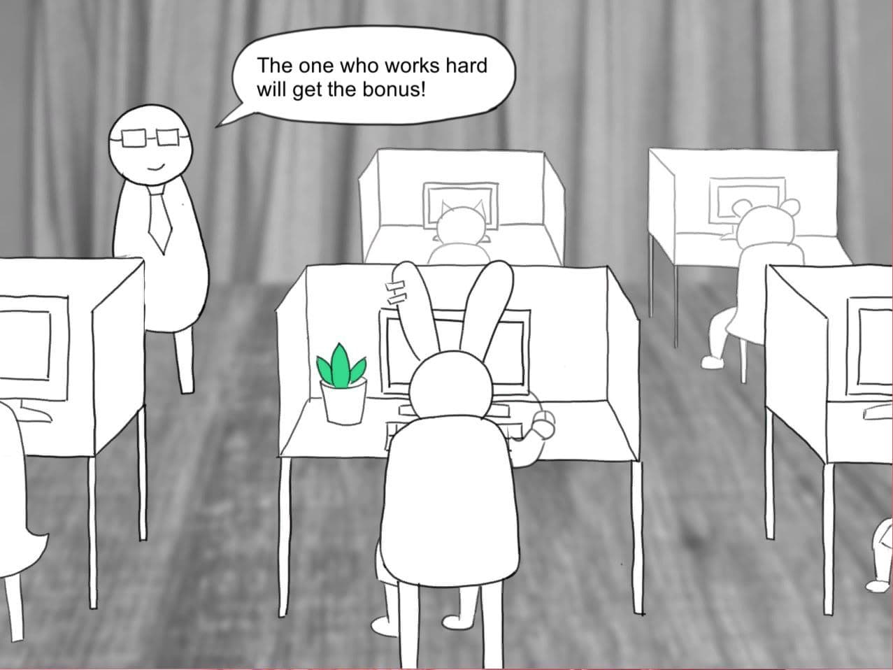 Corporate Slave Rabbit screenshot 2