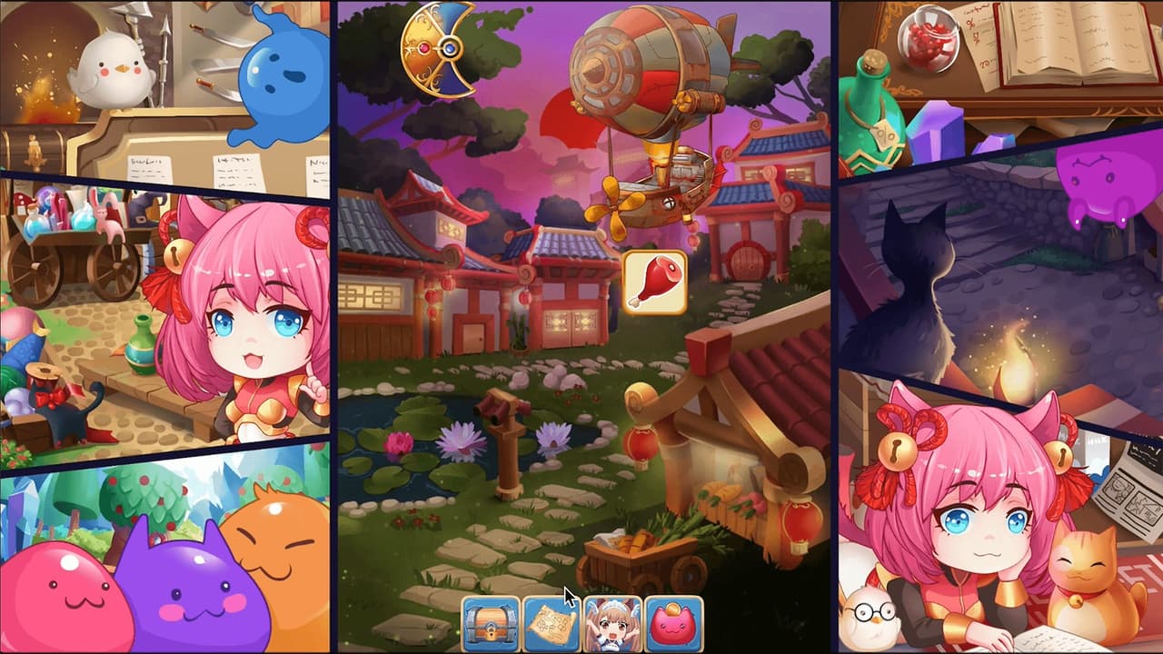Slime Age: Parody MMORPG Clicker screenshot 2