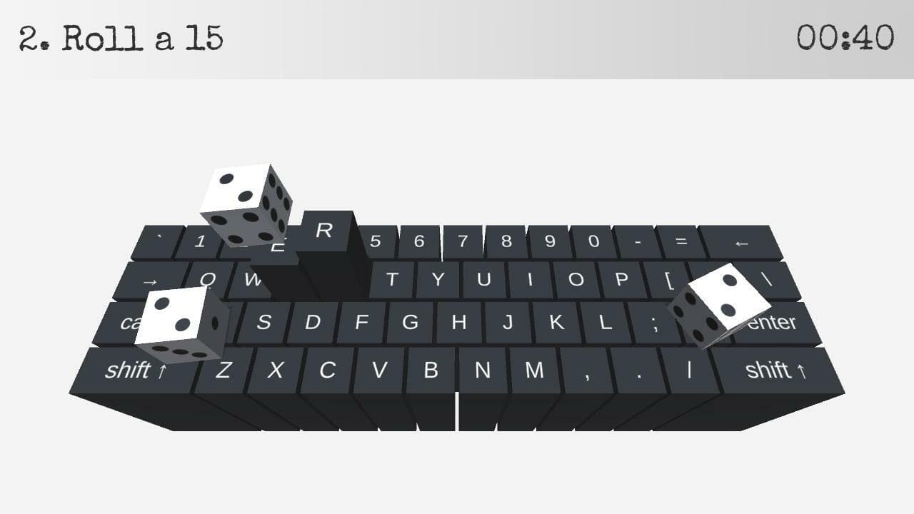 On Key Up: A Game for Keyboards (itch) screenshot 3