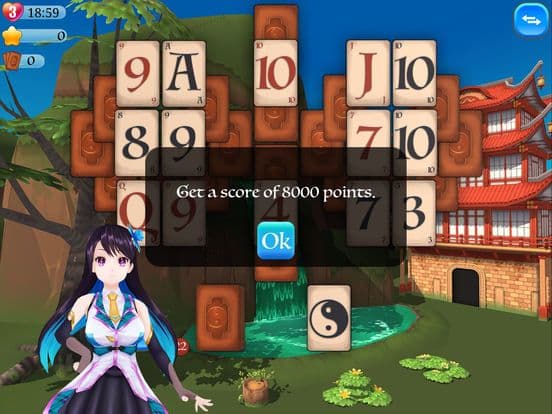Pyramid Solitaire Asia screenshot 5