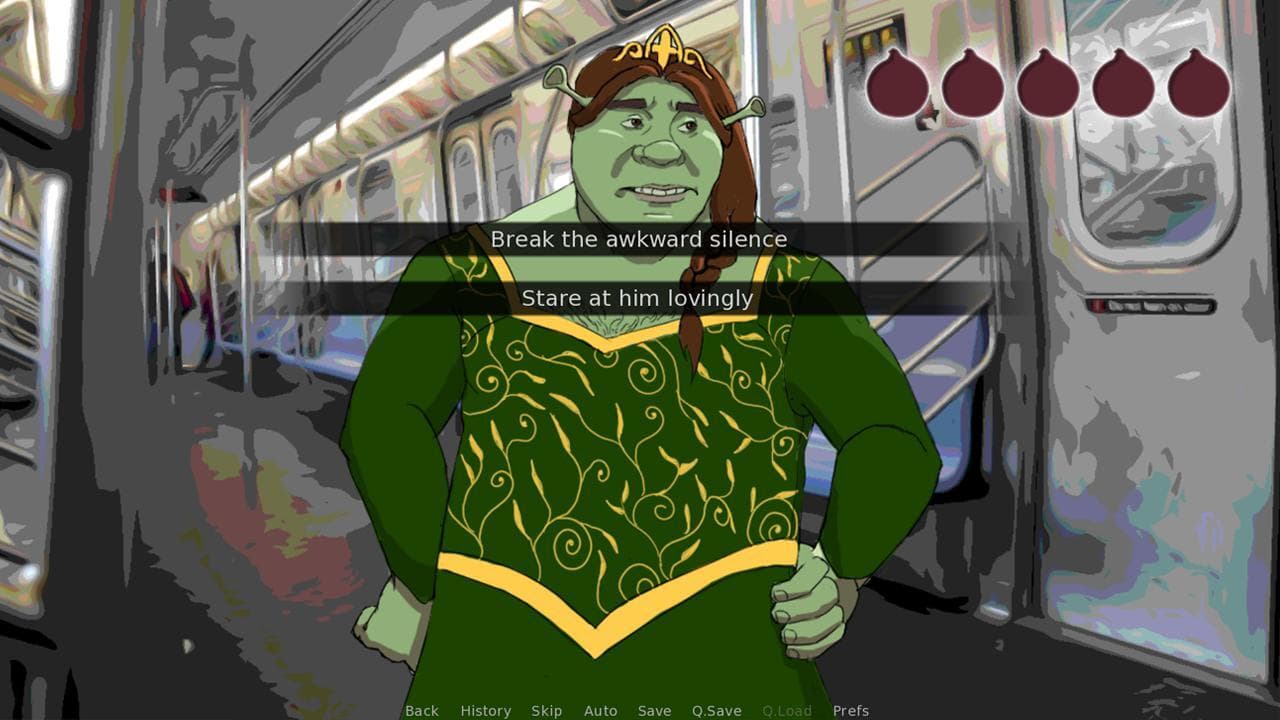 Shrek Dating Simulator screenshot 3