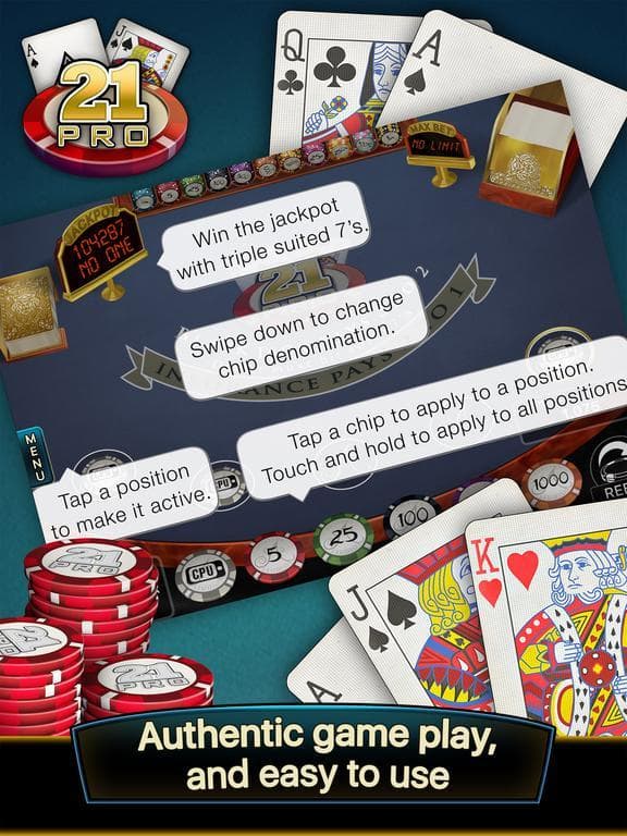 21 Pro: Blackjack Multi-Hand