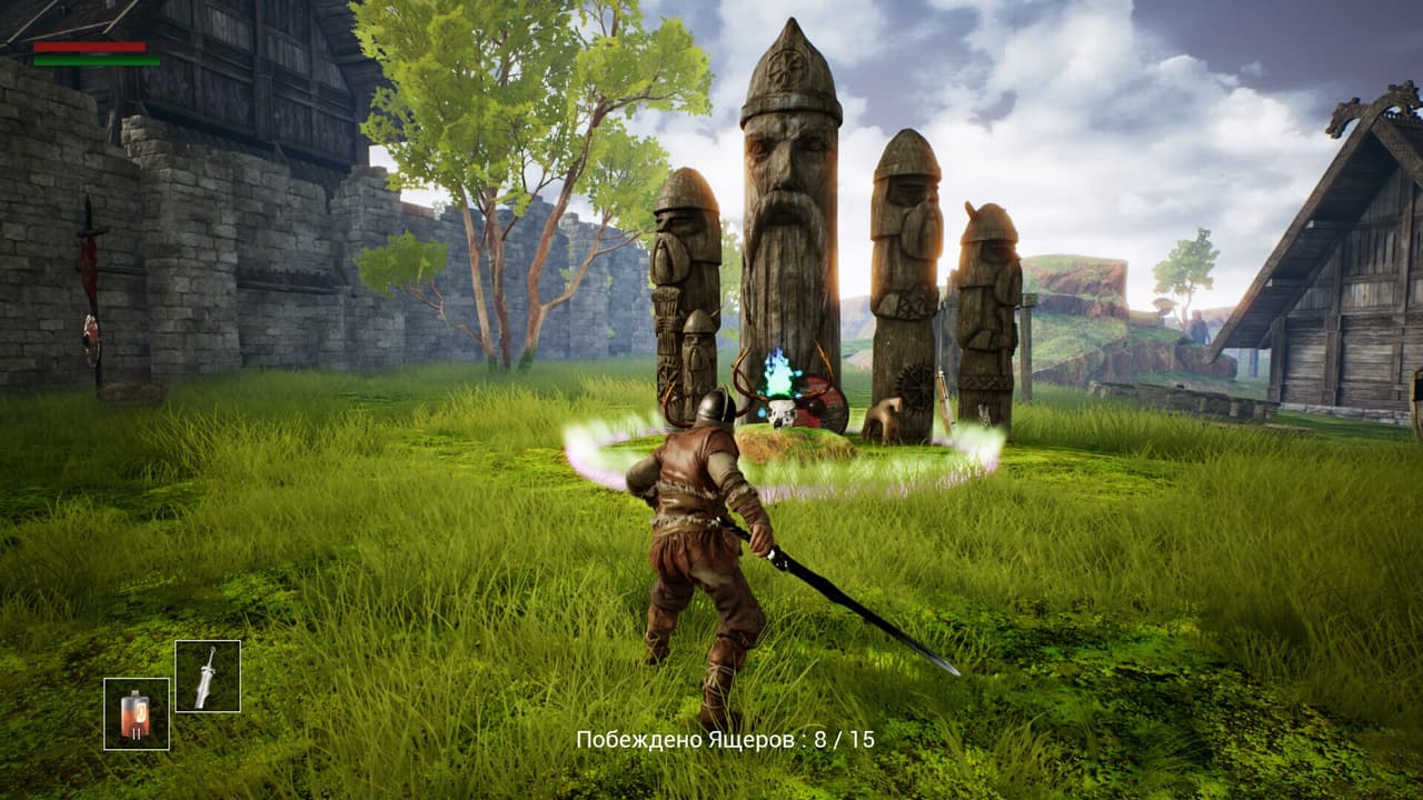 ANCIENT RUS VS LIZARDS screenshot 3