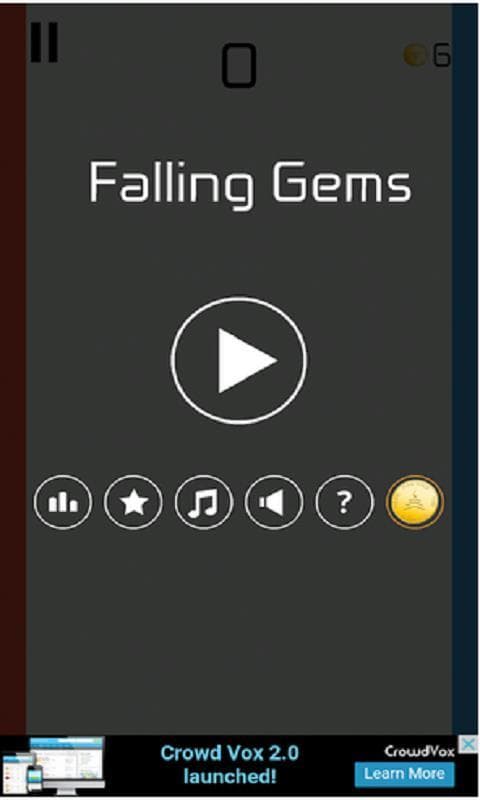 Shiny Falling Gems screenshot 2