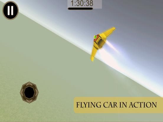 Futur Flying Car Racing: Free Play Flight Simulation screenshot 6