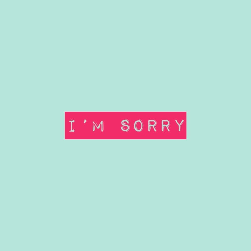 Im sorry (Marina Díez)