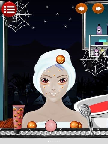 A Pretty Vampire Girl Makeover - Spa MakeUp Salon Free screenshot 3