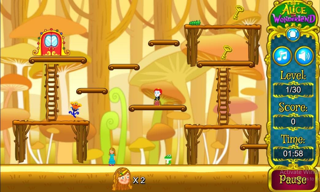 Alice in Wonderland (itch) screenshot 3