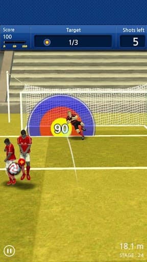 Finger soccer: Football kick screenshot 5