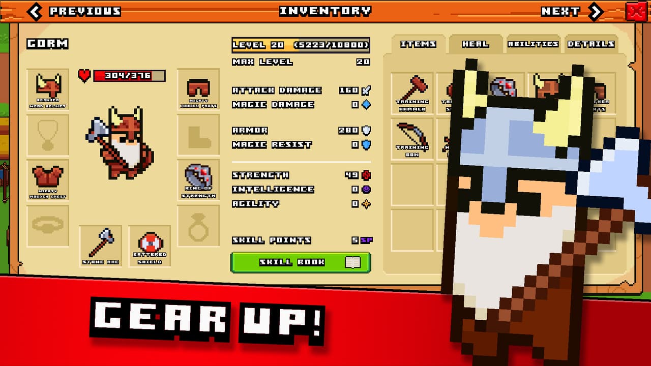 Pixel Tribe: Viking Kingdom screenshot 4