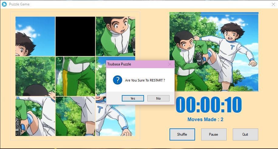 Puzzle Tsubasa