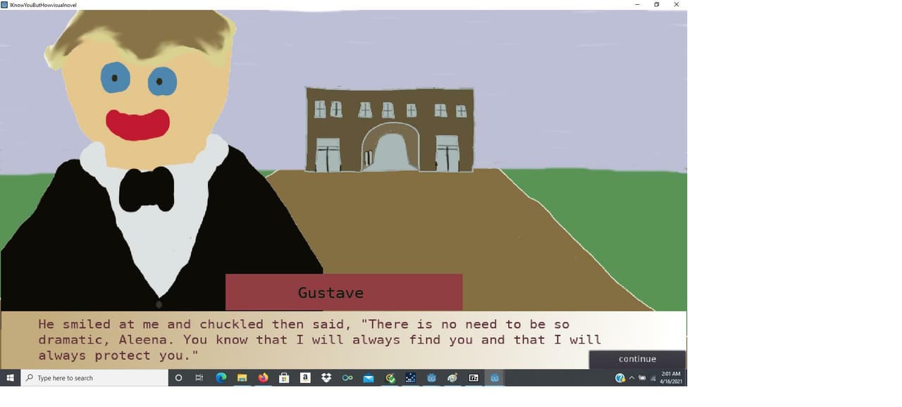 I Know You, But How Visual Novel