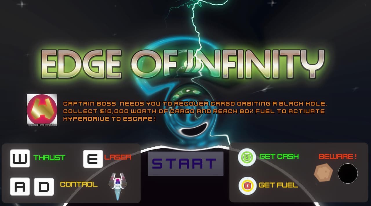 Edge of Infinity (itch) screenshot 2