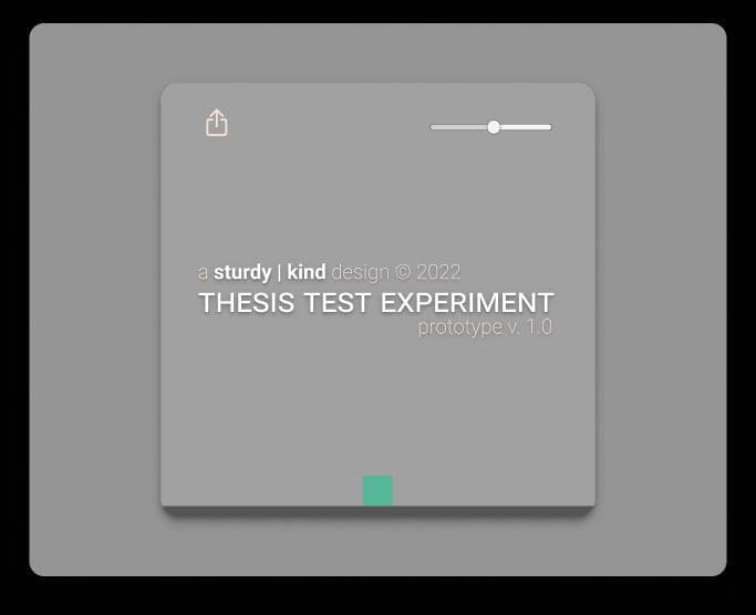 ITU MSc Thesis Experiment