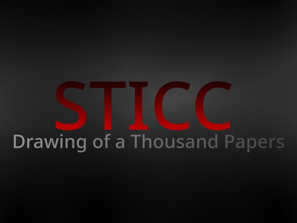 STICC: Drawing of a Thousand Papers