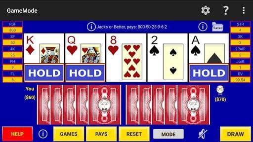 Play Perfect Video Poker Pro