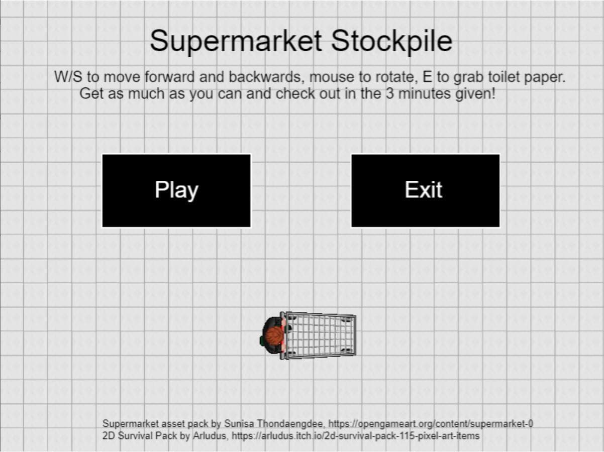 Game Jam 6: Supermarket Stockpile screenshot 2