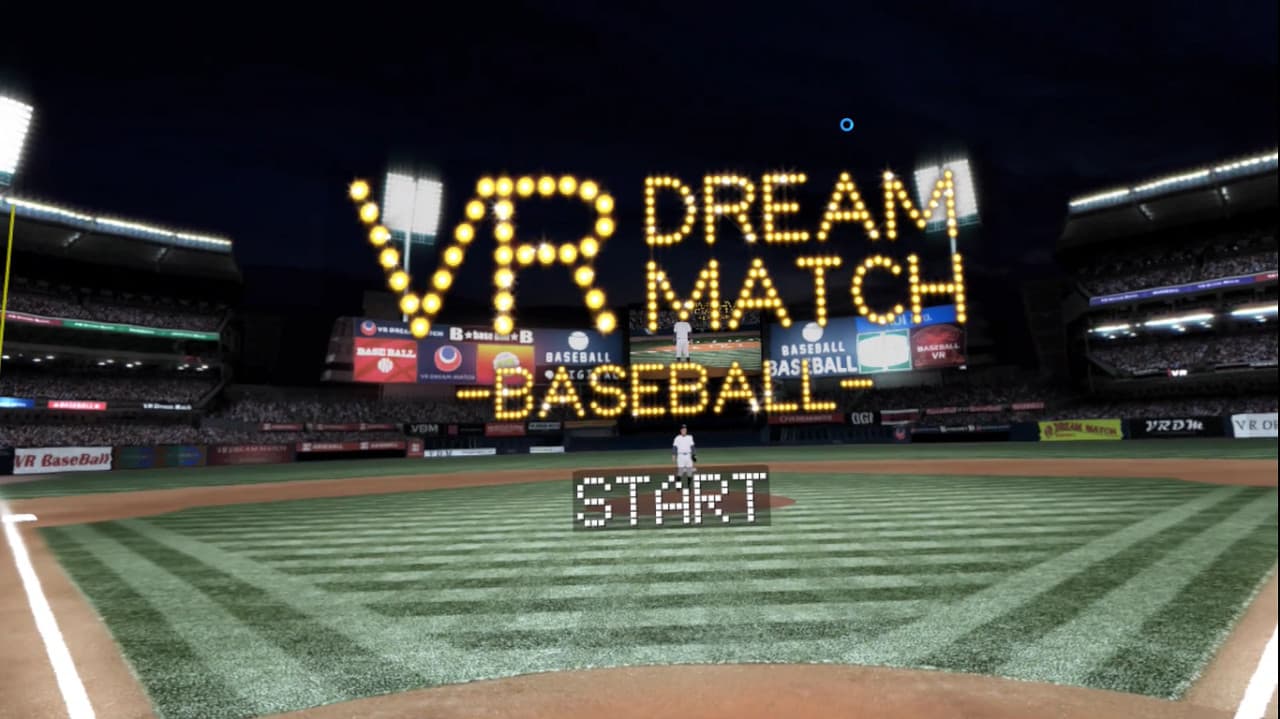 VR DREAM MATCH BASEBALL screenshot 2