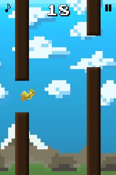 The flying canary