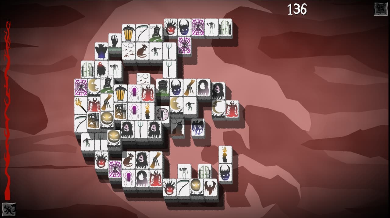 Creepy Mahjong screenshot 3