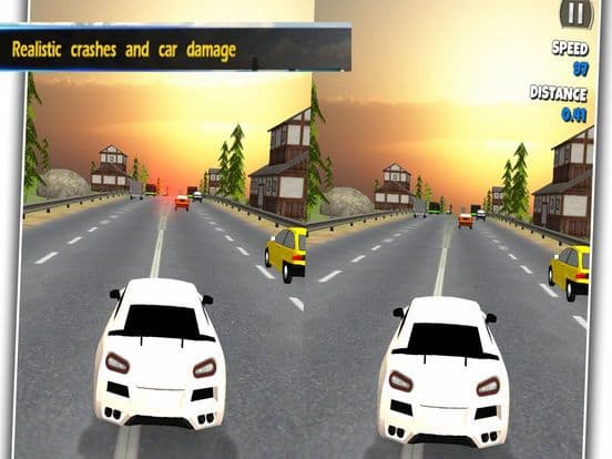 VR Traffic Race