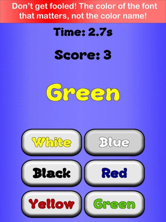 Color Trick - Brain Challenges screenshot 2