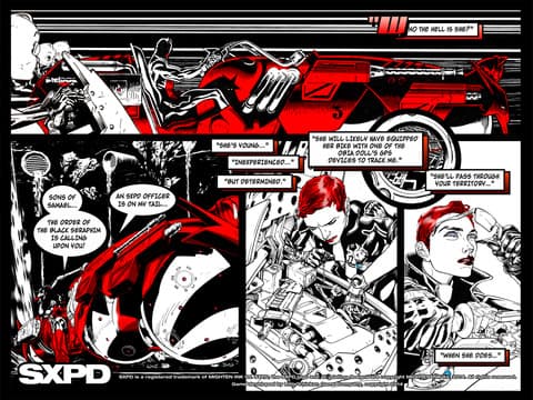 SXPD: Extreme Pursuit Force. The Comic Book Game Hybrid screenshot 4