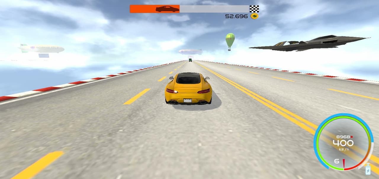 Race among the clouds screenshot 2