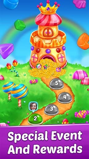 Gummy Paradise - Free Match 3 Puzzle Game screenshot 5