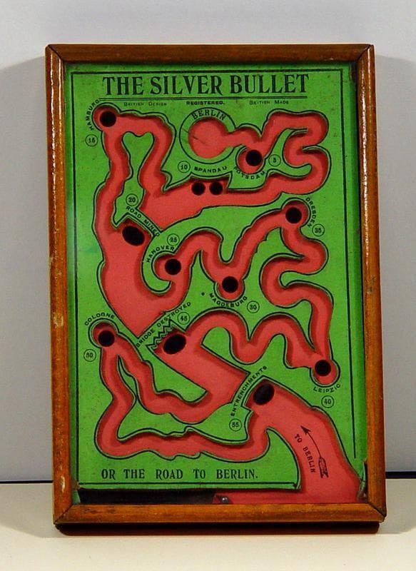 Silver Bullet WW1 tabletop game - proof of concept