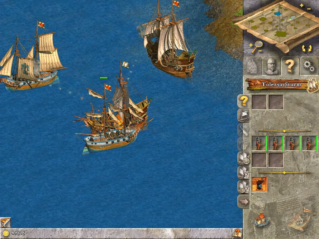 1503 A.D.: Treasures, Monsters and Pirates screenshot 2