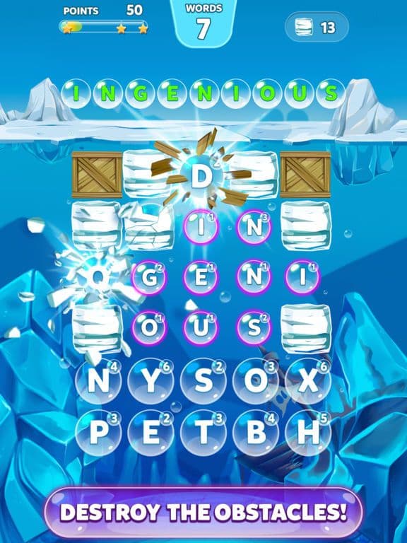 Bubble Words - Letter Splash screenshot 5