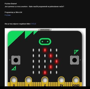Programiranje uz Micro:bit - za učenike s poteškoćom čitanja screenshot 2