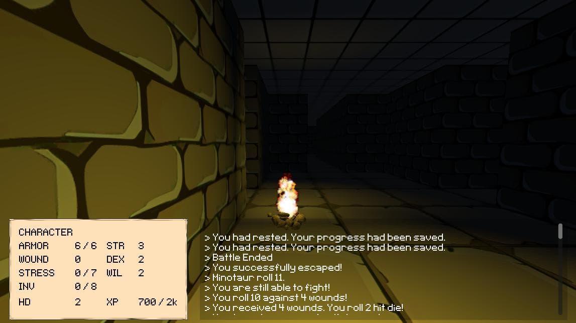 Mini Minos Labyrinth - Post Jam