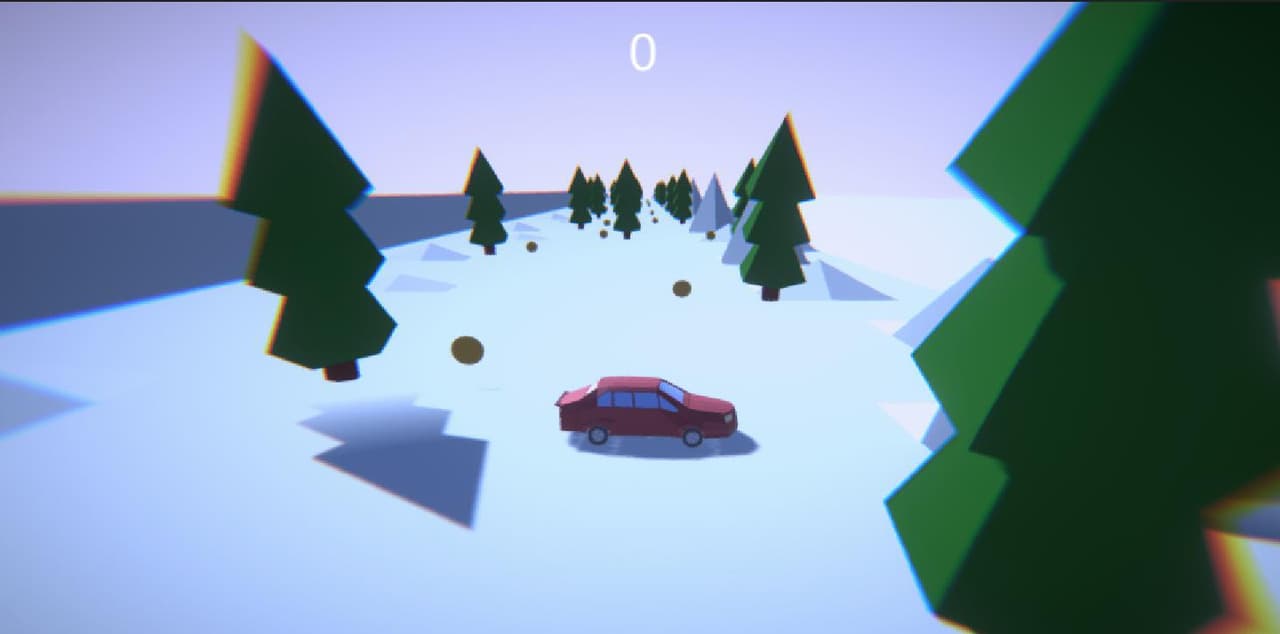 Snow Racer (Coin collector) screenshot 3
