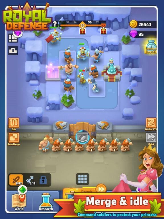 Royal defense idle screenshot 3