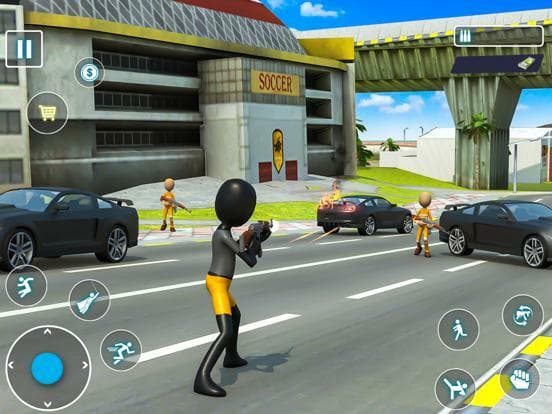 Stickman Rope Hero City screenshot 4
