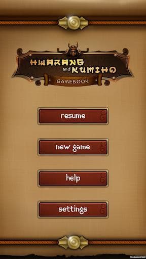 Hwarang & Kumiho Gamebook RPG screenshot 2